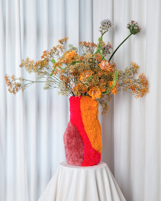 Shapes Tufted Vase