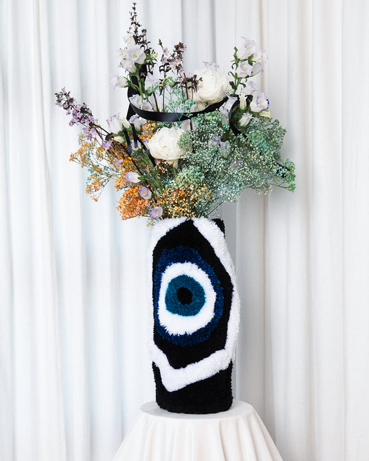 Eye Tufted Vase