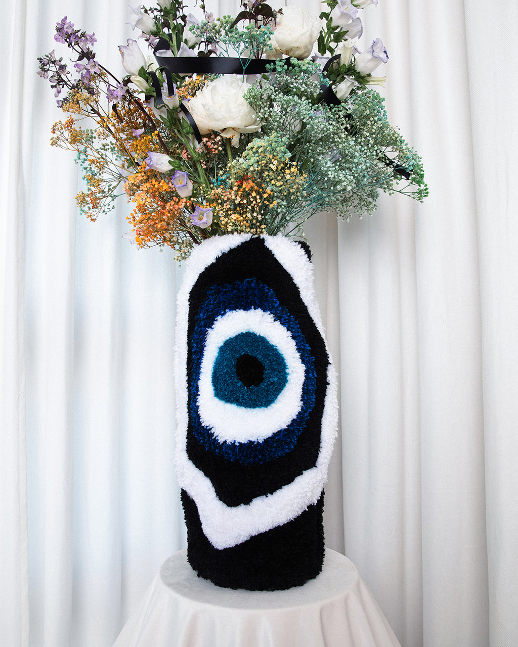 Eye Tufted Vase