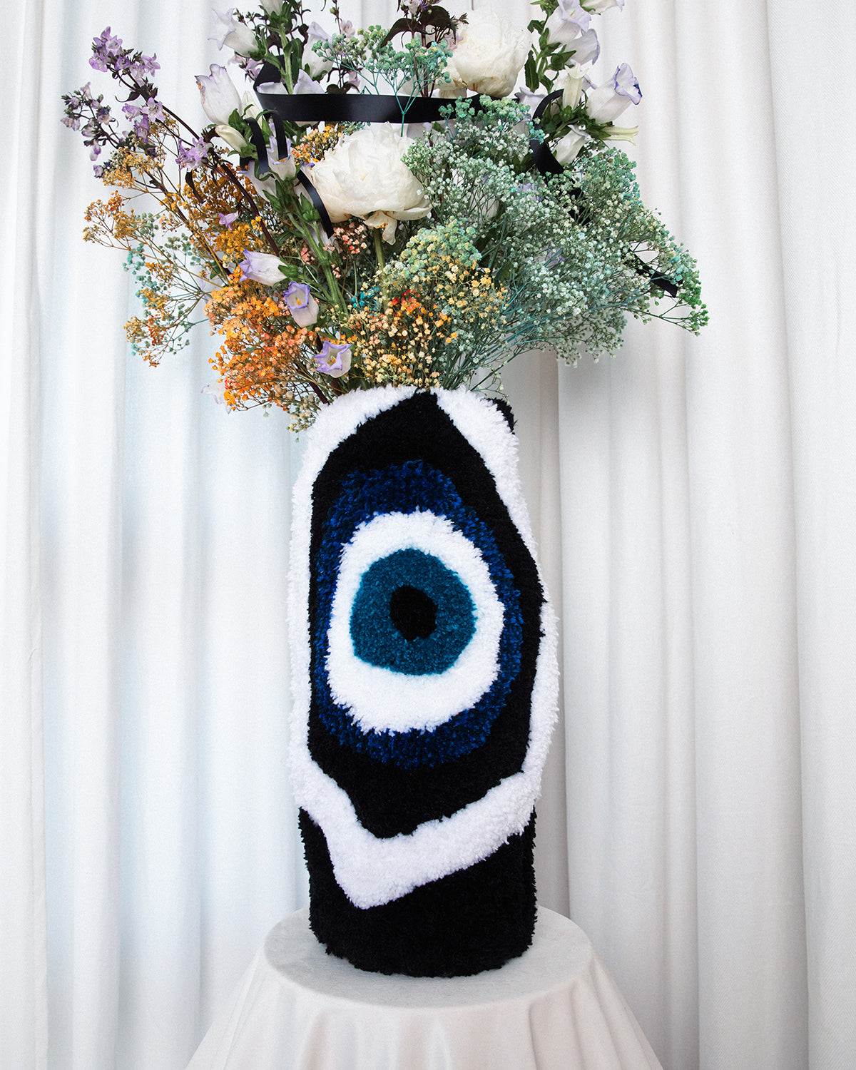 Eye Tufted Vase