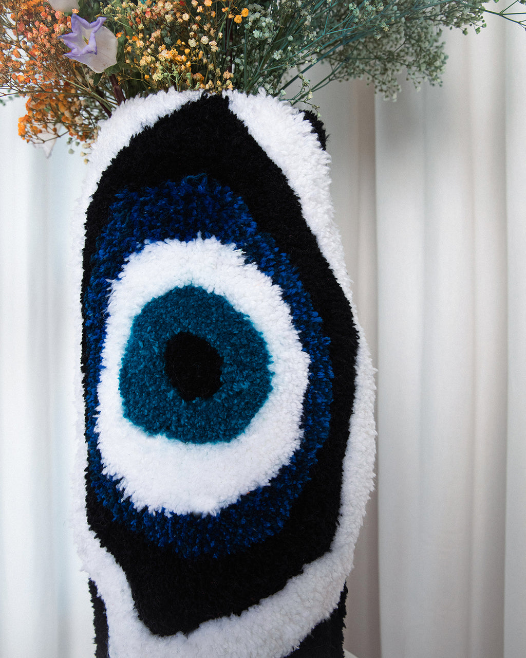 Eye Tufted Vase