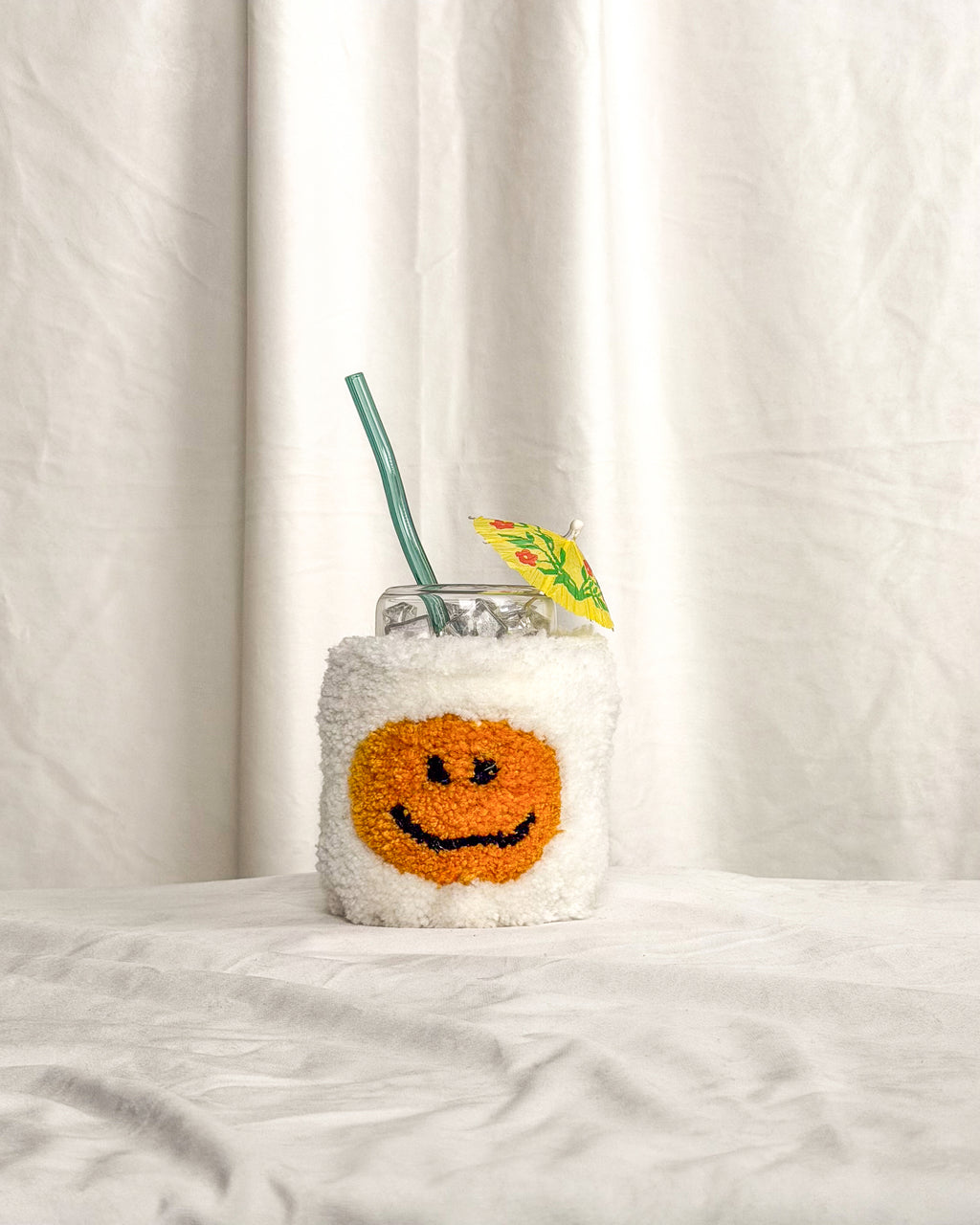 White Smile Koozie