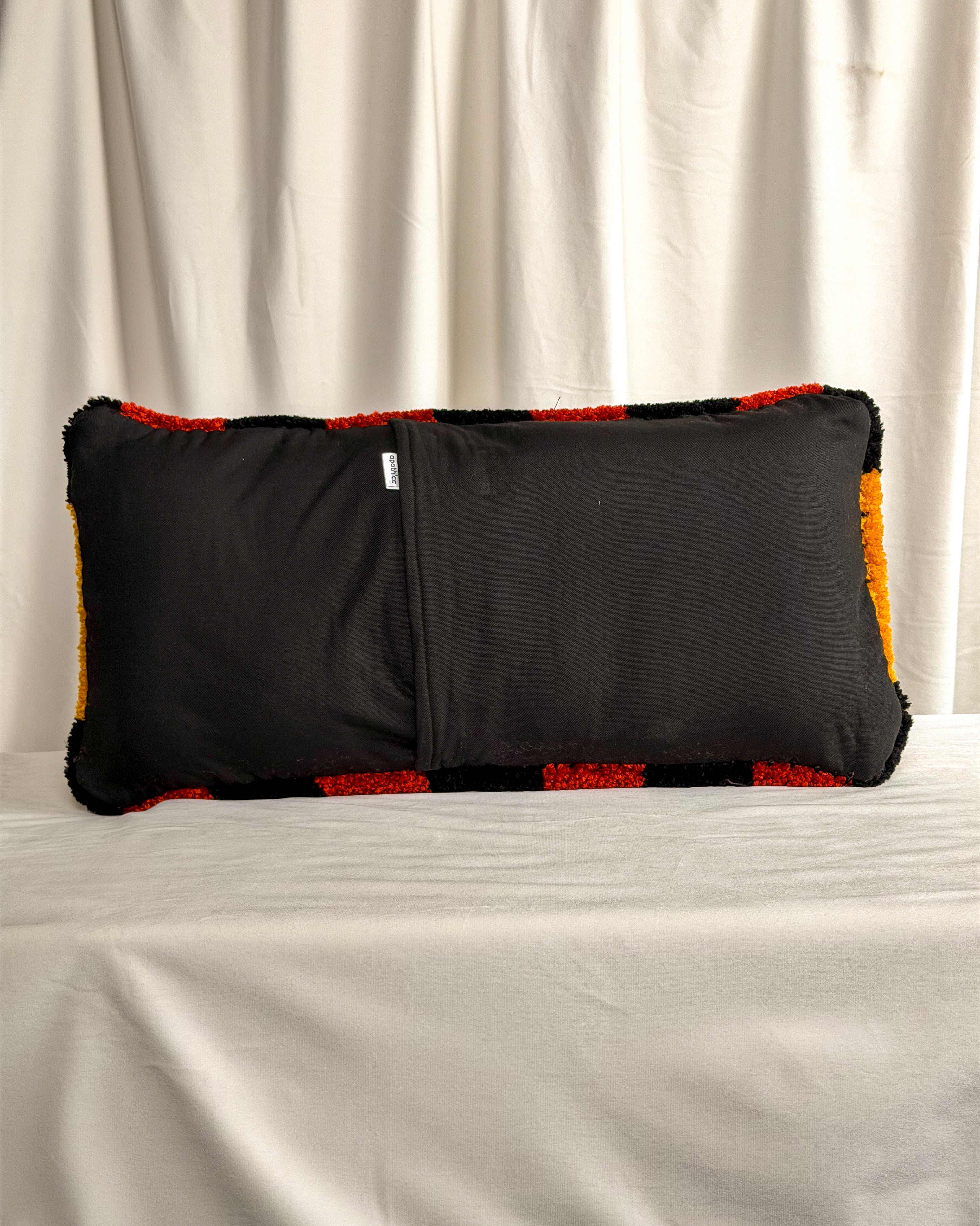 Rattlesnake Tufted Pillow