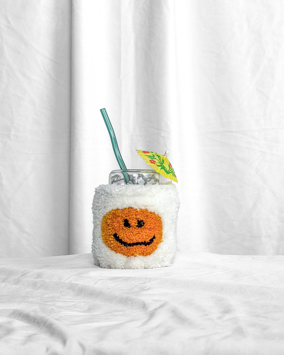 White Smile Koozie