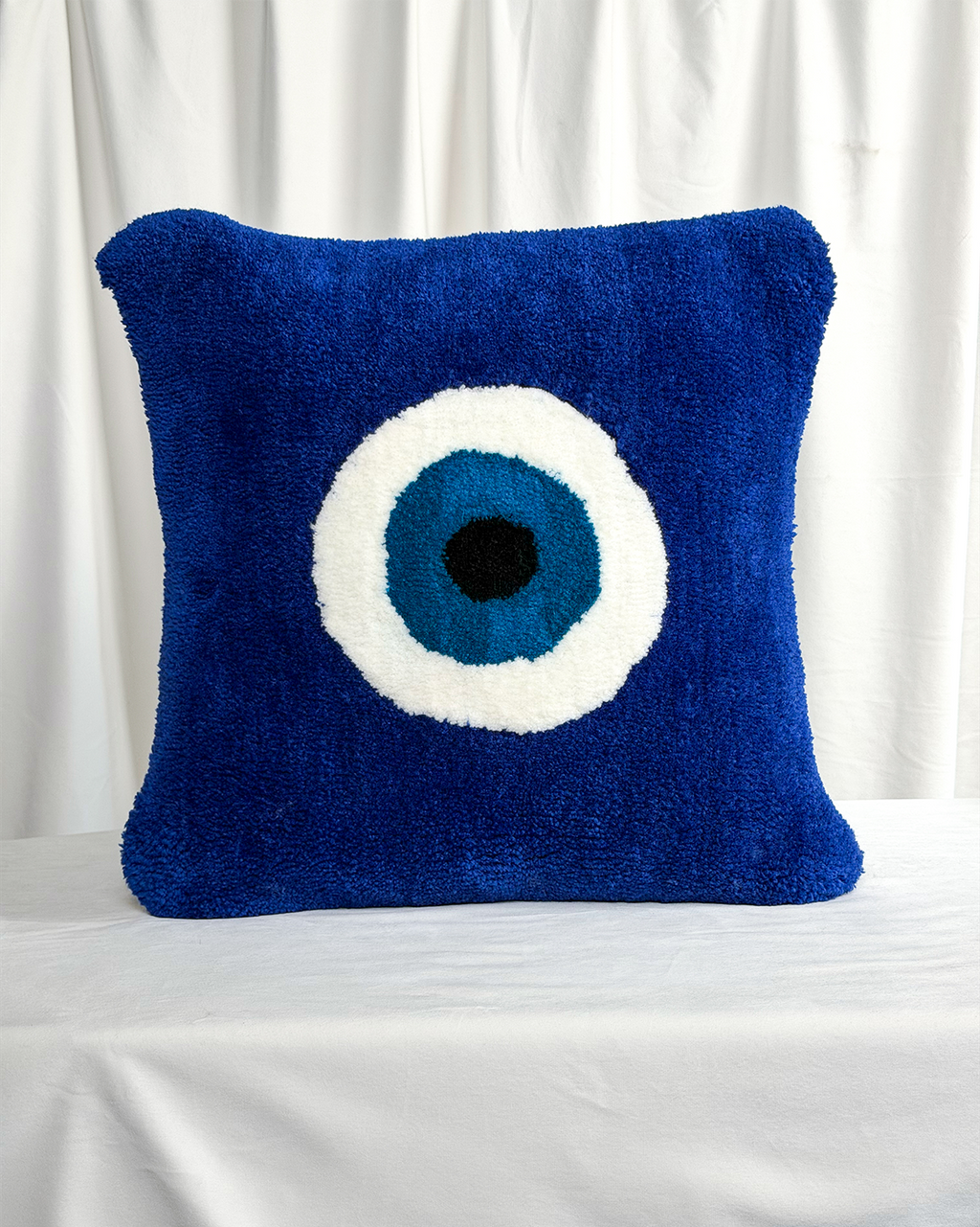 Evil Eye Square Pillow Cover