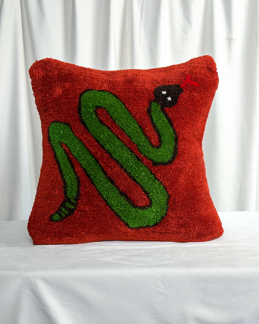 Snake Square Pillow Cover