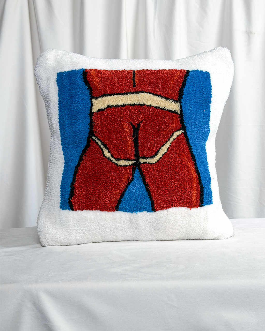 Booty Square Pillow Cover