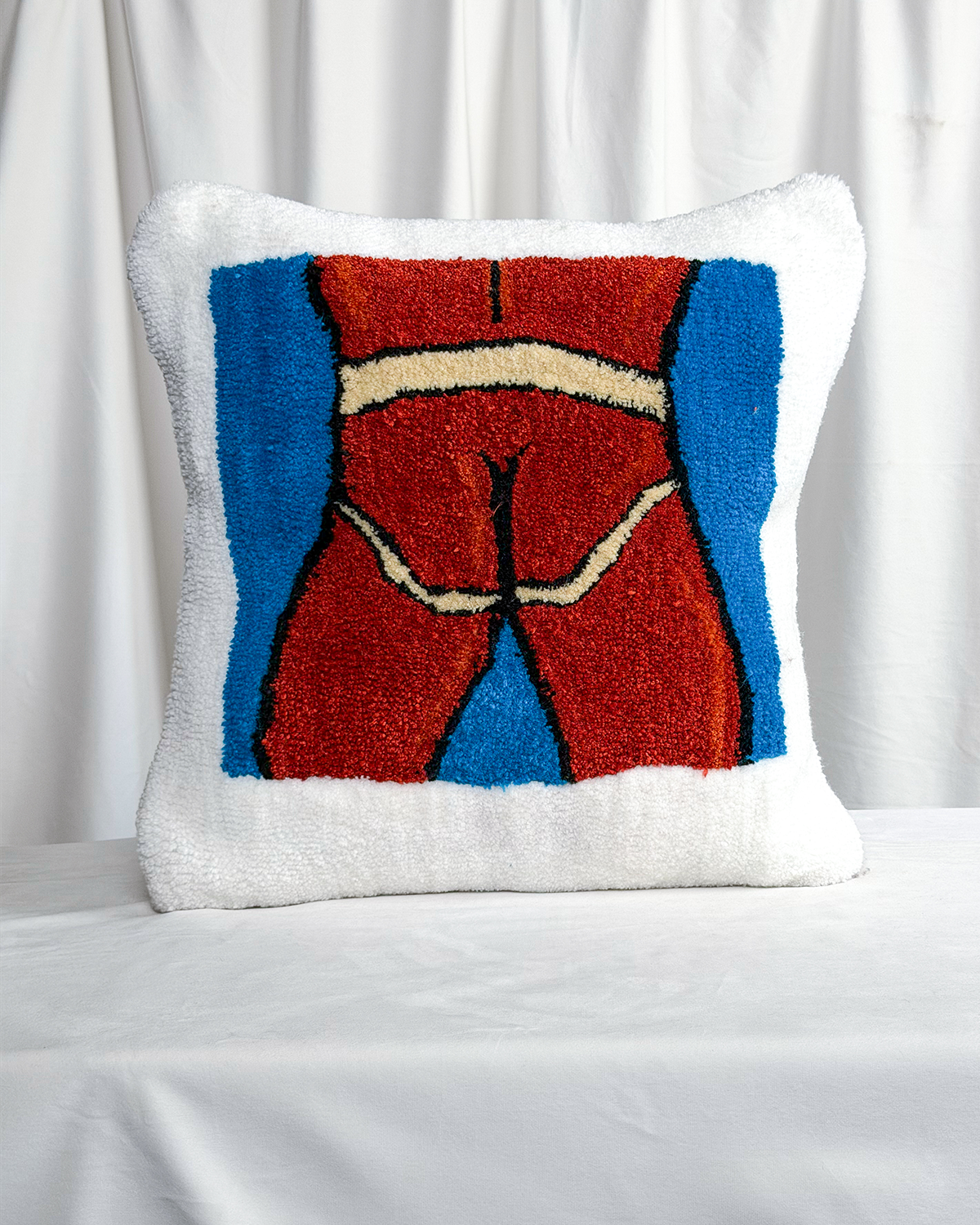 Booty Square Pillow Cover