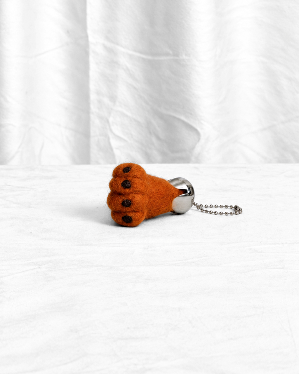 Orange Lucky Wabbits Foot