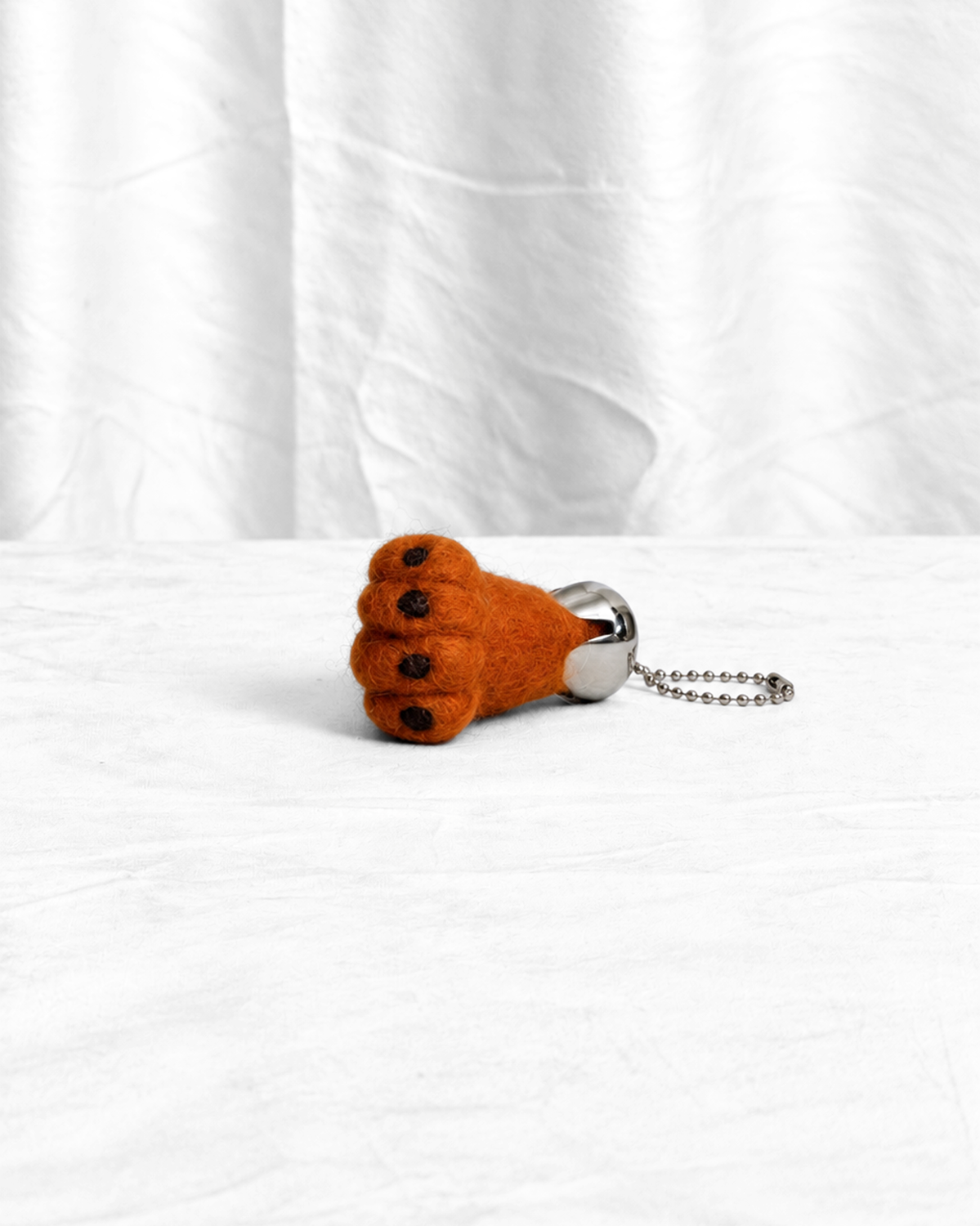Orange Lucky Wabbits Foot