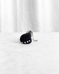 Black Lucky Wabbits Foot