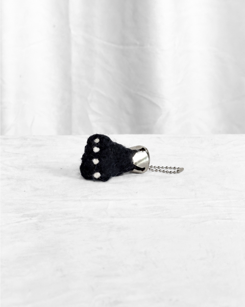 Black Lucky Wabbits Foot